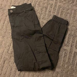 Black cargo pants